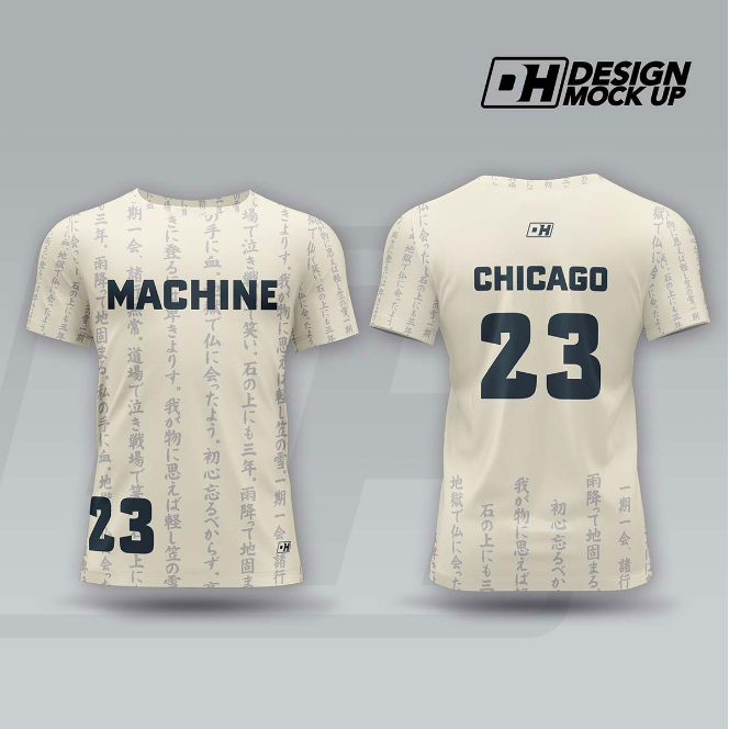 Walden Nelson Kanji Jersey — Chicago Machine Walden Nelson Kanji Jersey — Chicago Machine